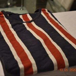 U.S.A stripped t shirt no other design.